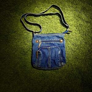 Vintage Y2K Denim Jean Crossbody Bag
